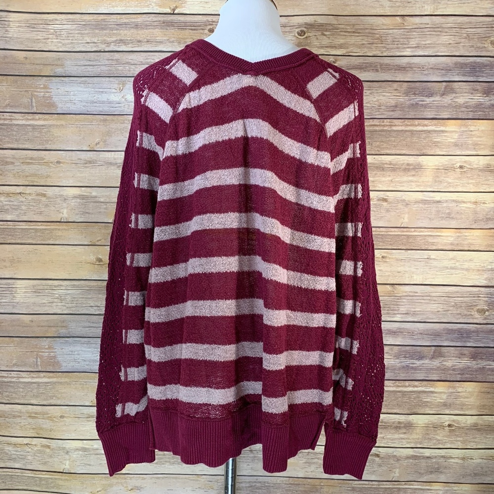 Free People We The Free Fluffy Lou Crochet Sweater - Picture 3 of 8
